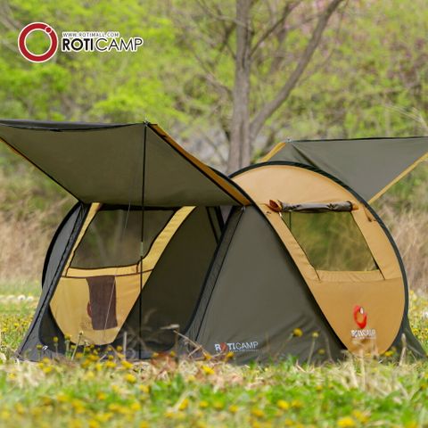 네이처 팝업 캐노피 원터치 텐트 3-4인용