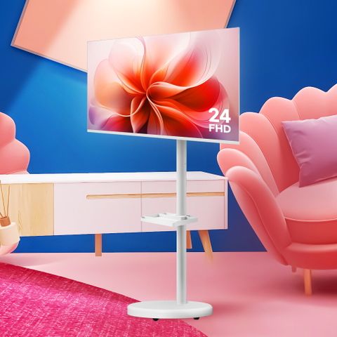 이노스 삼탠바이미 24인치  FHD 구글 스마트 TV 풀 패키지 (이노스 스마트 TV + 일반형 무빙 스탠드 + 연장케이블)