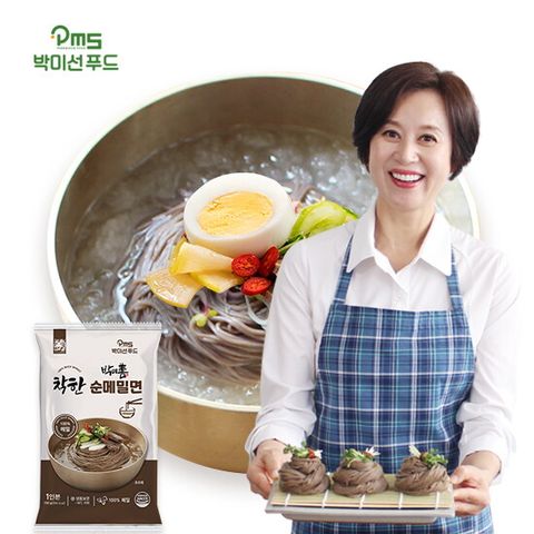 [특별구성]박미선 순메밀면 15팩+동치미육수 9팩+비빔장 6팩