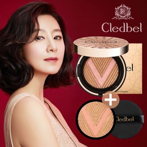 스킨알엑스 끌레드벨 글로우파워리프트V쿠션 골드 21호 본품+리필
