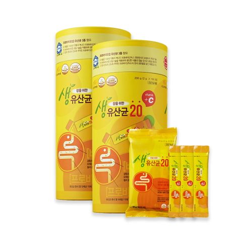 경남제약 경남제약 생유산균20C (2g x 100포) 2통