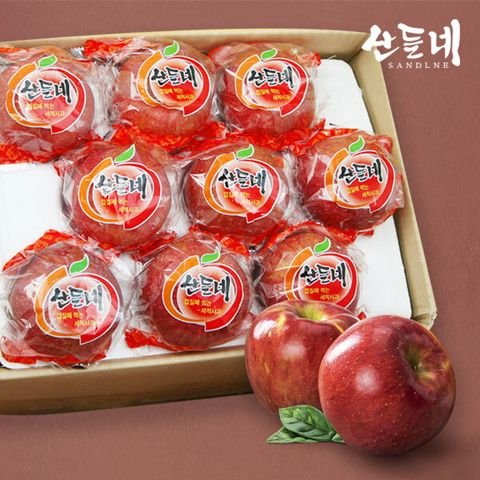 인정에프앤비 산들네 세척사과 2kg 9과내