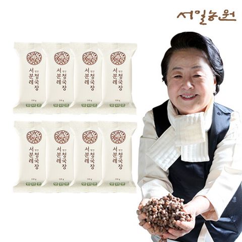 [8팩]서분례 명인 청국장 총 8팩(기본청국장 110g*8팩)