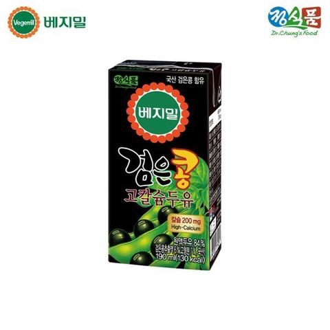 베지밀 [하프클럽/베지밀]검은콩 두유 고칼슘 베지밀 190mlx24팩