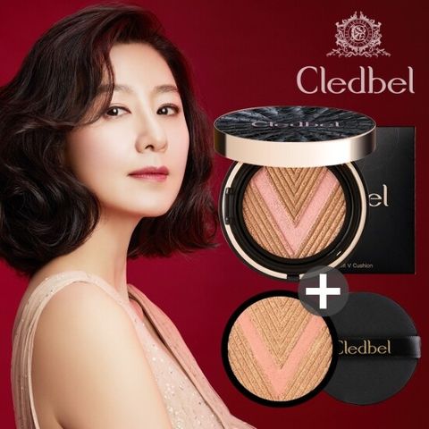 스킨알엑스 끌레드벨 글로우파워리프트V쿠션 블랙 23호 본품+리필