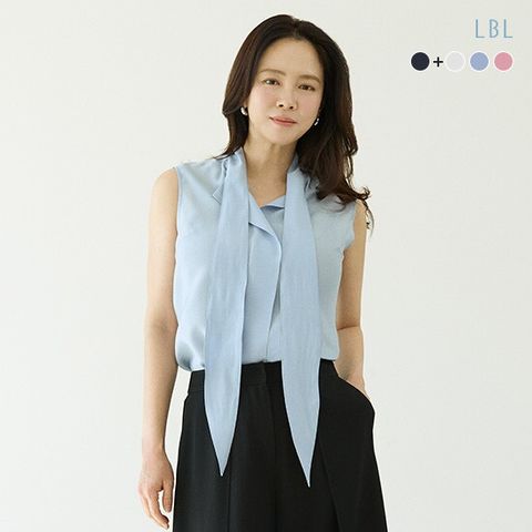 25SS 텐셀™ 블렌디드 타이 블라우스 3종