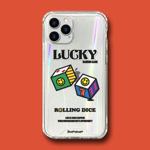 아트박스 아트박스/부기우기 범퍼클리어 케이스 - 럭키(Lucky)
