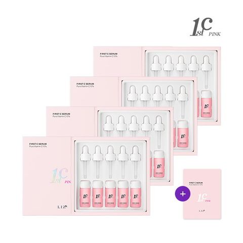 핑크 세럼 퓨어 비타민 C 20병 + 무료체험분 1매
