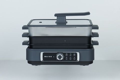 마이어 3 in 1 멀티쿠커 (전골팬+그릴팬+찜기+핫플레이트) 