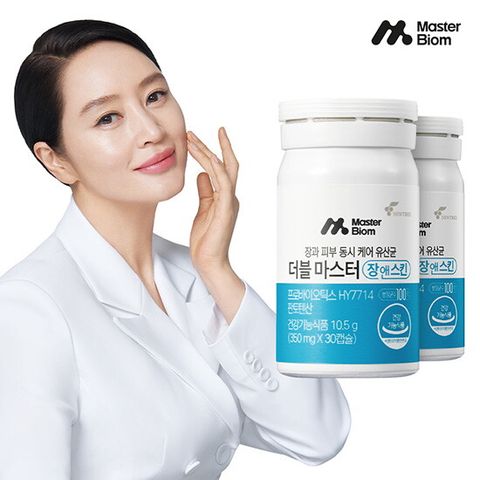 뉴트리 [뉴트리] 마스터바이옴 더블 마스터 장 앤 스킨 60일분(2병)