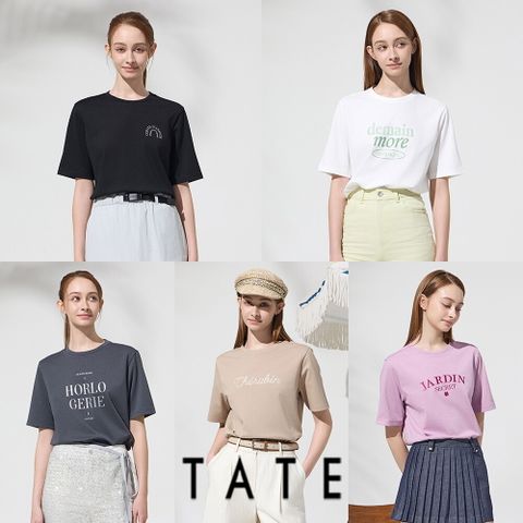 TATE 25SS 여성 아트웍티셔츠 5종