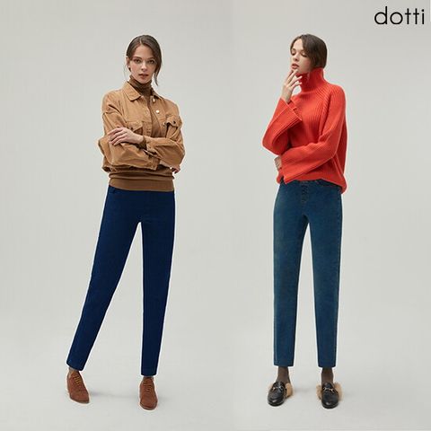 22FALL 여성 엔자임 테이퍼드 데님 2종