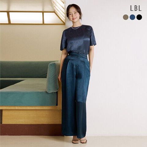 25SS 아세테이트 와이드팬츠 2종