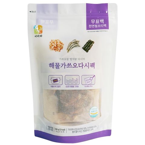 석하 해물 가쓰오 다시팩 160g*4봉 (40ea)