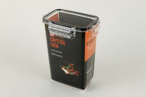 네오 크리스탈락 트라이탄 밀폐용기 도어포켓 직사각 5호 (2600ml)