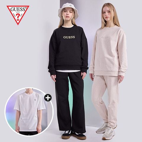 게스 25SS 여성 셋업 2세트 + 반팔티 1종