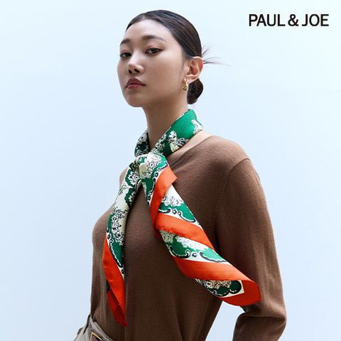 실크100 PARIS 시그니처 스카프