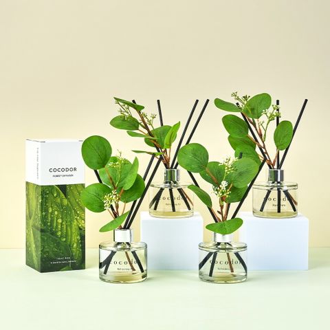 포레스트 디퓨저 120ml * 4개(블랙체리, 리프레싱에어, 레몬유칼립투스)