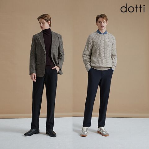 24FW 남성 텐션 나일론 기모 본딩 팬츠 2종(NNGM)
