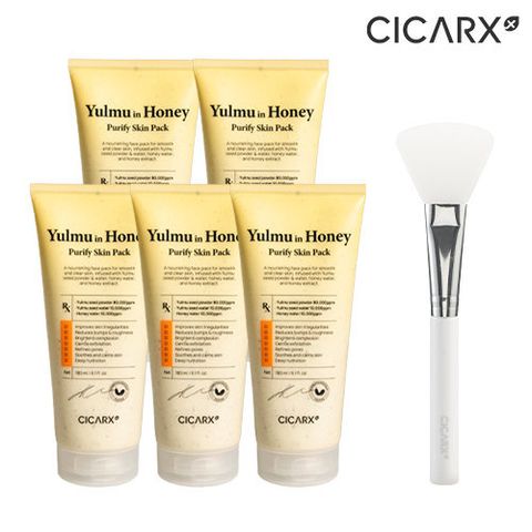 시카알엑스 율무팩 180ML 5개 +스파출라 1개