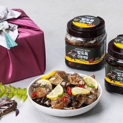 대도수산 국내산 밥도둑 간장게장1,2kg