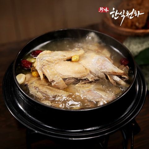 한식천하 토종닭백숙 1.45kg + 누룽지 50g 1팩씩(총8팩)