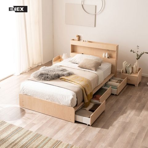 에넥스 New 신상 블랙 에디션 침대 슈퍼싱글(SS)