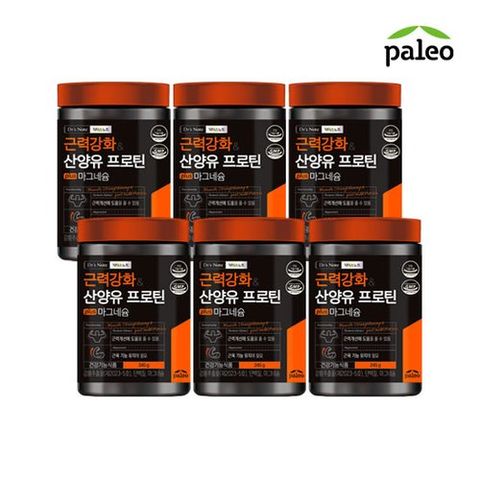 [팔레오]팔레오 근력강화 산양유 프로틴 6통