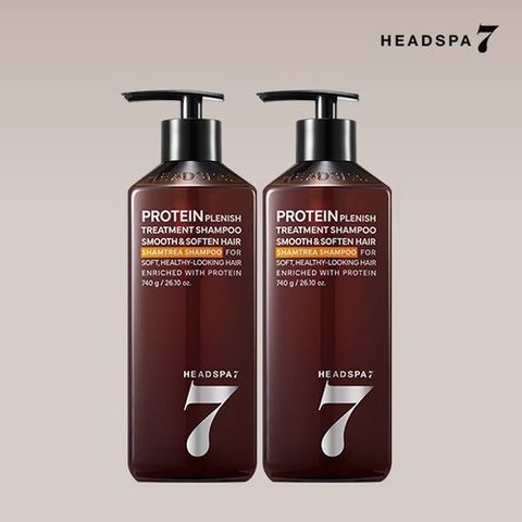 헤드스파7 프로틴 트리트먼트 샴푸 740gx2