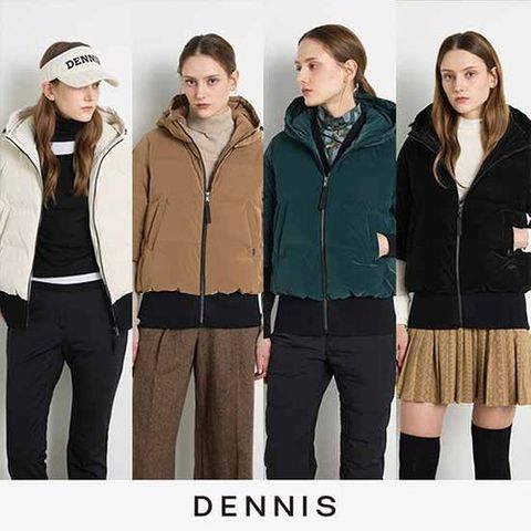 데니스골프 구스 숏다운점퍼