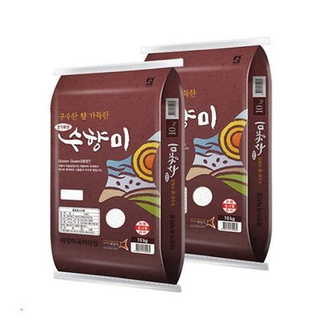 넛파인 수향미 골든퀸 3호 상등급 10kg+10kg (총 20kg)