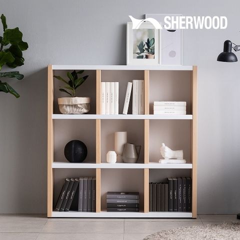 쉐우드가구 [무료배송]샤인 1200 3단 책장