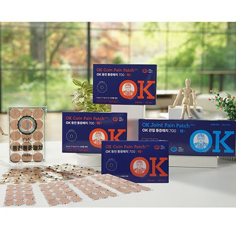 OK (의료기기) OK동전 통증패치 90매x3팩 + 관절패치18매x1팩 + 리필패치 60매x1팩