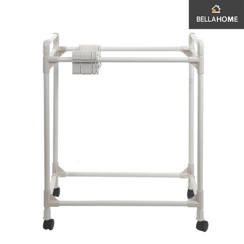 벨라홈 1단 행거+바지걸이 세트