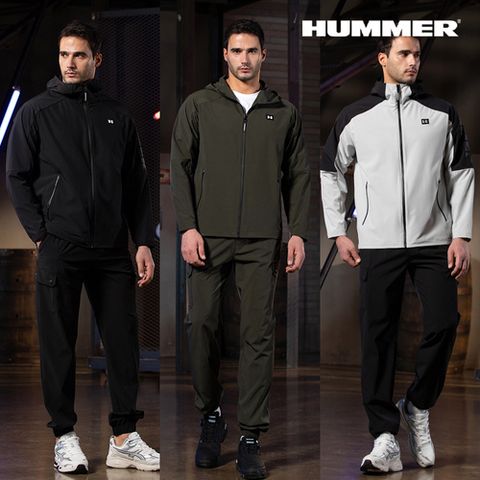 HUMMER 26SS 남성 우븐테크 트랙수트 셋업 2종
