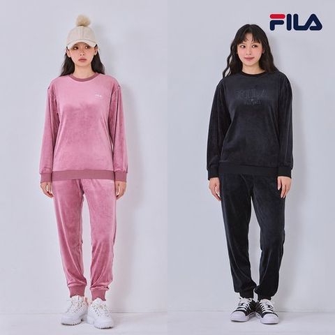 휠라 (SK단독)(25FW) FILA 벨로아 여성 상하의 셋업(2세트)