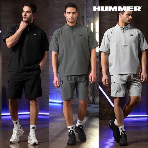 HUMMER 26SS 남성 아이스쿨링 썸머 셋업 3종
