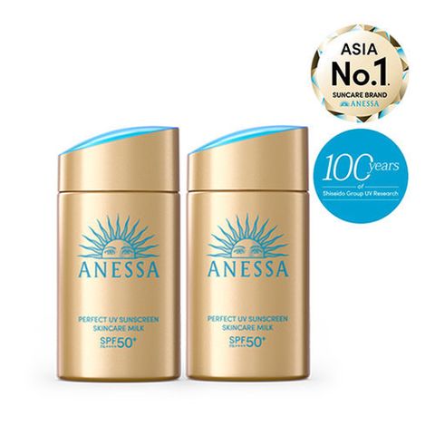 아넷사 [공식수입정품]아넷사 퍼펙트 UV 선스크린 스킨케어 밀크NA 60ml 2개