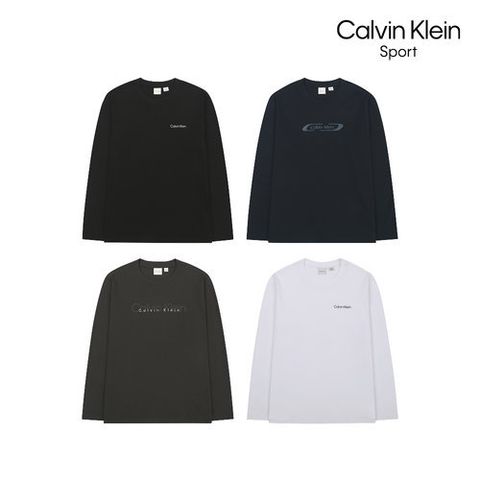 캘빈클라인 26FW 캘빈클라인 남성 긴팔 티셔츠 4종 패키지