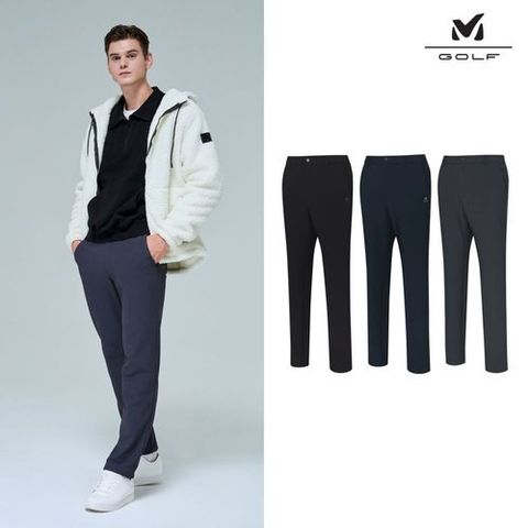 밀레 골프 25FW 남성 트리코트 본딩팬츠 3종