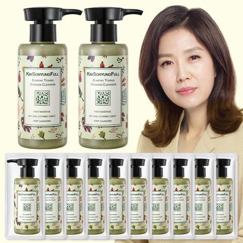 김소형헤밀레 (2개)김소형 본초토닝 생기 클렌저(160g)+여행용10매
