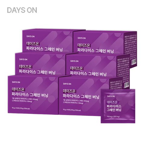 데이즈온 파라다이스 그레인 버닝 6박스(700mg*28정*6박스)