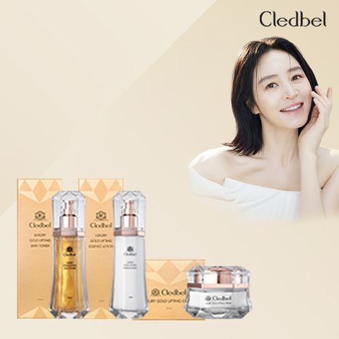 끌레드벨 기본 끌레드벨 럭셔리 골드 콜라겐  리프팅 기초 1세트  (스킨,로션, 크림)