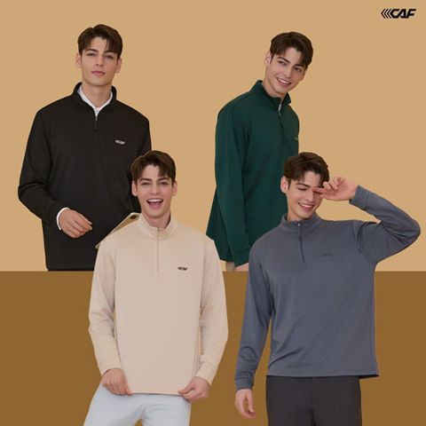 르까프 남성 프렌치테리 집업티셔츠 4종