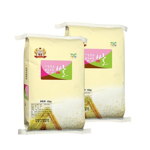 [넛파인][담양군농협]대숲맑은 담양쌀 새청무 특등급 20kg(10kg+10kg)