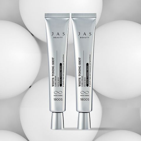 [쟈스][본사] 쟈스 화이트 토닝샷 코어 크림 40ml 2개(토닝샷/스피큘/기미/잡티/탄력/보습)