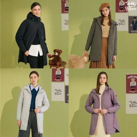 테디베어 여성 시그니처 패딩점퍼 (T13W)