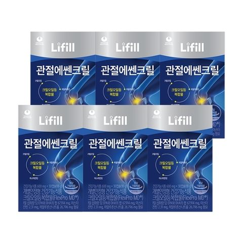 [라이필]라이필 관절에쎈크릴 30캡슐 6개(6개월분)