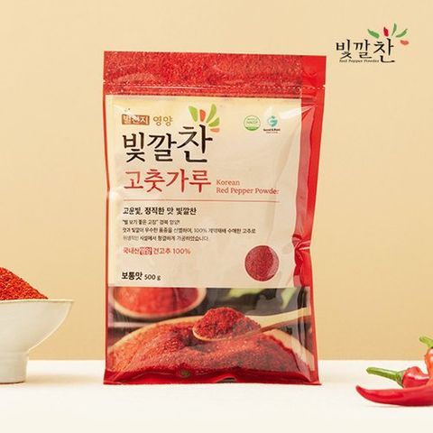 빛깔찬 영양 빛깔찬 고춧가루 1.5kg (500gX3팩)