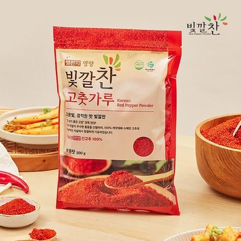 빛깔찬 영양 빛깔찬 고춧가루 3kg (500gX6팩)